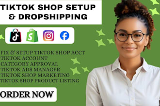 setup tiktok shop fix tik tok dropshipping tiktok shop manager tiktok shop ads