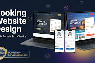 create a professional limousine, chauffeur and cab booking website