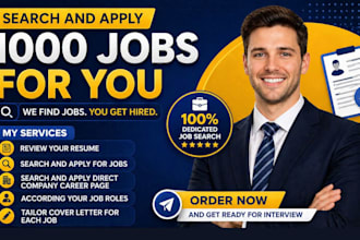 apply for jobs, be your reverse recruiter, search and apply 1000 jobs for you