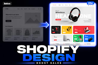 design a high converting shopify store that boosts sales