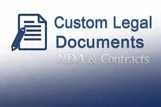 professional nda and business contract drafting for startups
