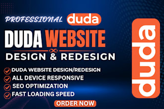 develop, revamp duda website design or redesign duda website for your business