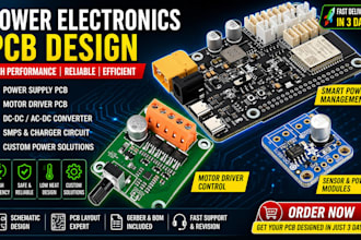 design motor driver pcb dc motor controller bldc driver servo control circuit