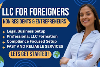 form a US llc for non residents and foreign entrepreneurs legally