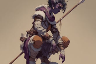 dnd character art and dnd character art