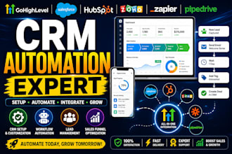 pipedrive hubspot crm gohighlevel monday automation close crm zapier integration