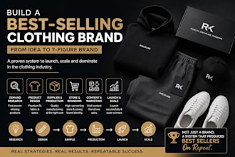 build a best selling clothing brand system