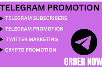 do telegram promotion, telegram channel, telegram marketing