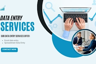 do data entry and data typing work for you
