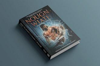 create illustrated fairytale book cover
