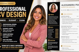 design professional curriculum vitae