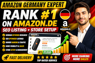 do germany amazon store setup, amazon product listing  german amazon SEO