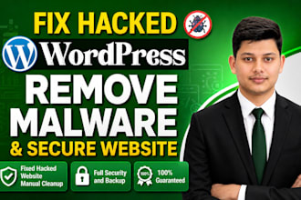 do wordpress malware removal and fix hacked website security