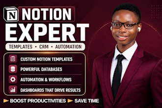 custom notion template design notion teacher notion expert project management