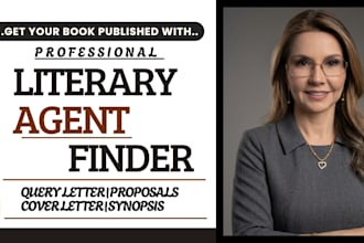 pitch your nonfiction book to top literary agents with query letter and proposal