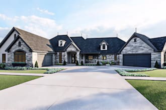 do 3d exterior design modern house design 3d model facade 3d exterior rendering