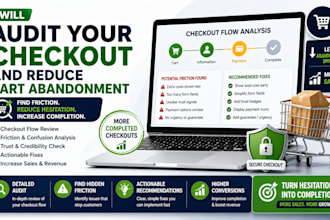 audit your checkout and reduce cart abandonment