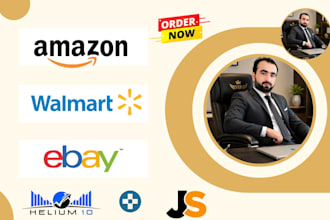 be your expert amazon walmart ebay ds, virtual assistant