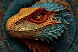 create original dragon design