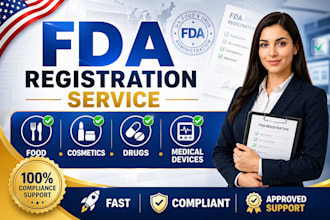 handle fda registration and compliance for your products