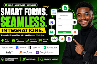 create formsite reform typeform formstack tally jotform google form integration