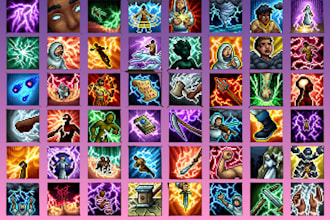 design pixel game icon, ui, hud, skill icon, ability, item props, game assets