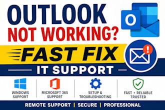 fix outlook microsoft 365 and email issues fast