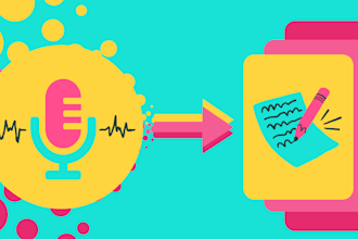 transcribe any voice to text arabic or english