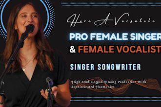 be your female pop singer female vocalist edm singer female vocalist for edm pop