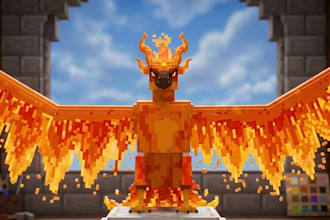 create 3d characters and creatures for roblox and unity