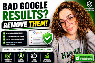 handle URL removal and remove harmful links from google search results