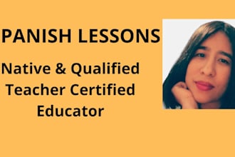 be your professional spanish tutor and conversation partner