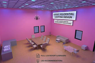 convert 2d plans into 3d dialux residential lighting design