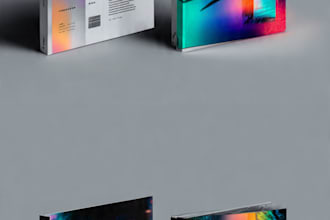 design a trendy album cover or single cover art