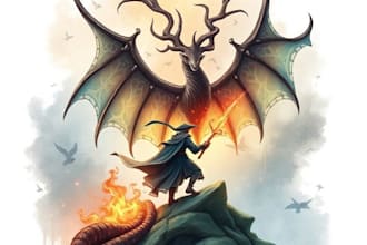 create a professional book cover for any genre for KDP
