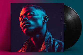 design album or single cover art