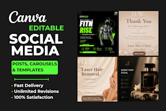 design canva template for fitness and wellness coaches