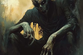 create a horror character