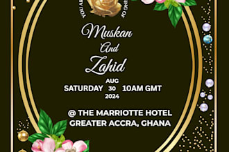 design elegant wedding invitations and greeting cards