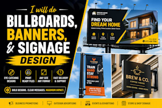 digital billboard, signage, billboard creative design