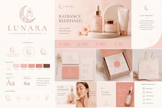 design custom product packaging, labels and brand identity