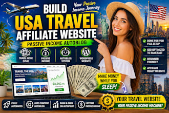 create automated travel affiliate websites for passive income growth