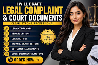 draft winning legal complaints, motions, and court documents