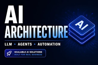 design ai architecture using llms, agents, and automation