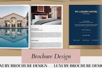 design luxury real estate property marketing listing presentation booklet