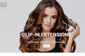 hair extension shopify store hair extension website beauty website hair website
