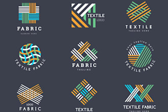 design seamless, textile, monogram, logo modern pattern design