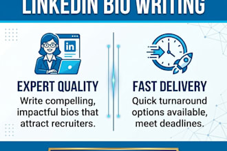 write a professional linkedin profile bio and summary