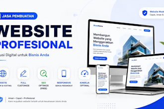 build a custom business website and admin dashboard