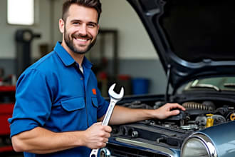 teach basic car mechanics in french via video call